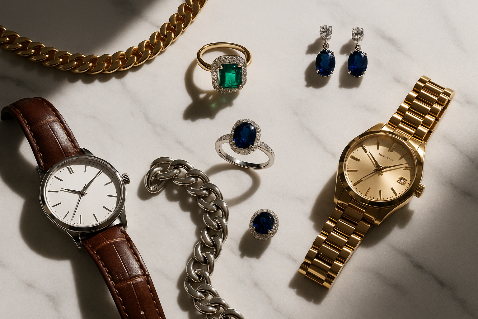 Nouvelle collection de bijoux et montres